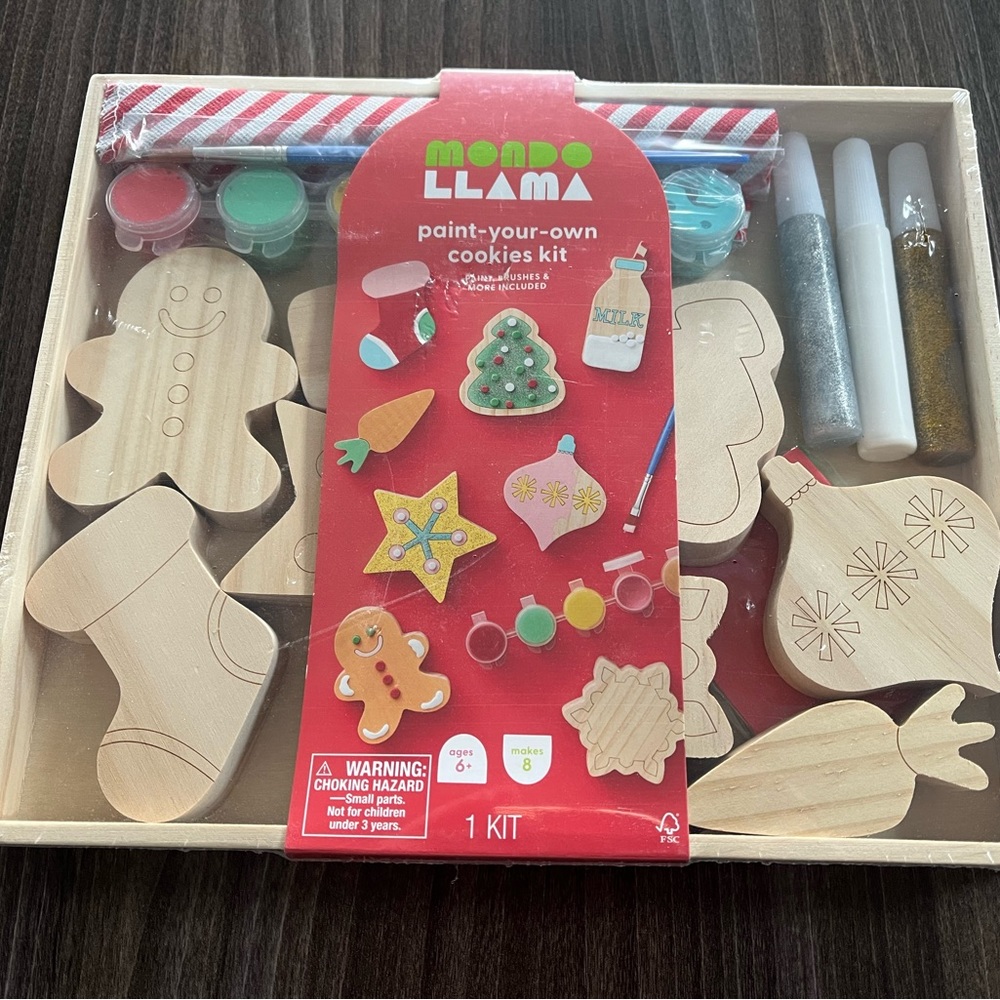 Mondo Llama Holiday Paint Set - New